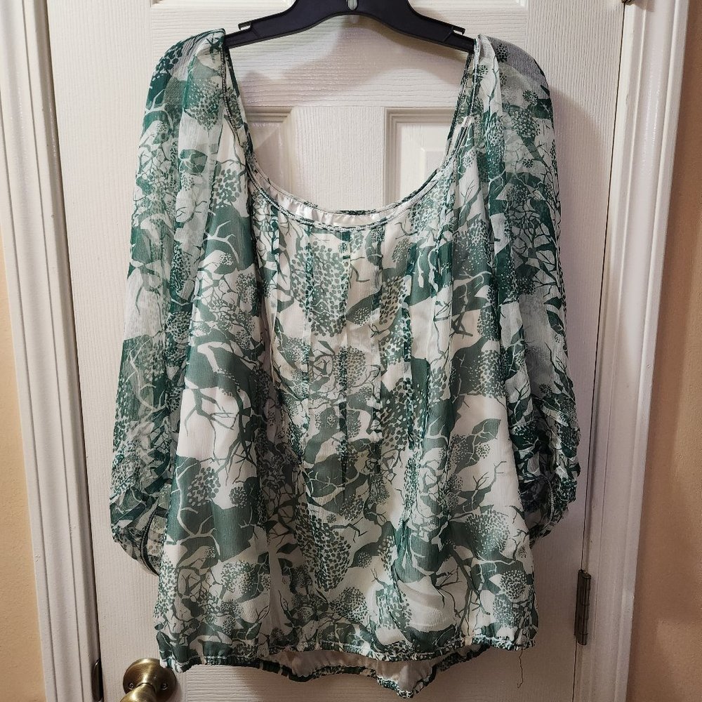 MSSP Sheer Blouse - Size 22W